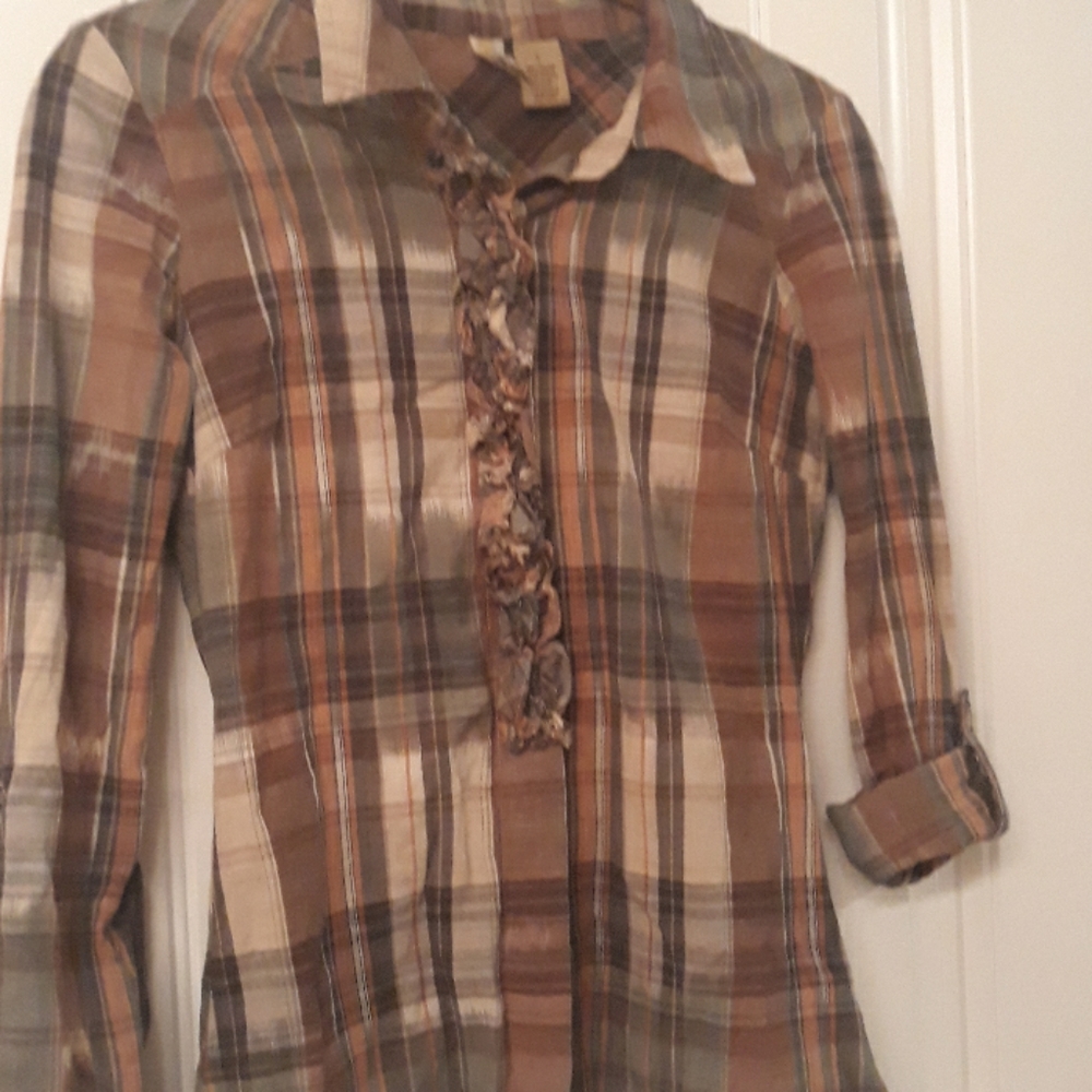 BKE long sleeve cowgirl shirt